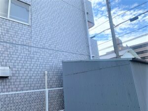 東大阪市　マンション　漏水改善　シーリング工事　