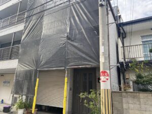 大阪市　戸建て　外壁塗装工事　DAITAKU　ダイタク