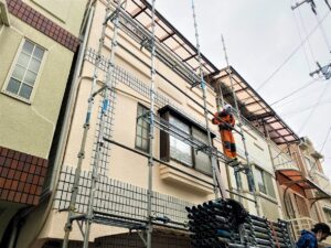 東大阪市　戸建て　外壁塗装　屋根改修　ダイタク　DAITAKU
