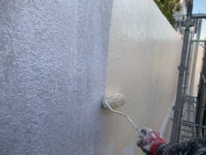 東大阪市　オフィスビル　外壁塗装　鉄部塗装工事　ダイタク　DAITAKU