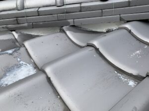 生駒市　店舗兼住宅　外壁塗装　屋根　瓦復旧工事　ダイタク　DAITAKU　奈良