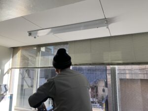 大阪市　某オフィス　網戸新設　LED交換　ダイタク　DAITAKU　奈良　生駒