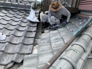 奈良市　戸建て　瓦屋根　漏水改善工事　雨漏り　ダイタク　DAITAKU　奈良　生駒