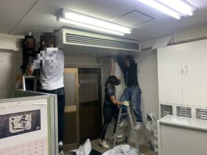 奈良市　オフィスビル　業務用エアコン　交換工事　ダイタク　DAITAKU　奈良　生駒