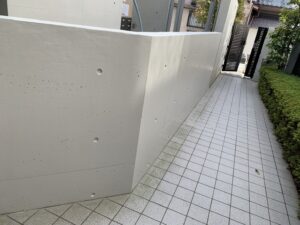 奈良市　マンション　欠損補修　角欠け　外壁コンクリート　リペア工事　ダイタク　DAITAKU　奈良　生駒