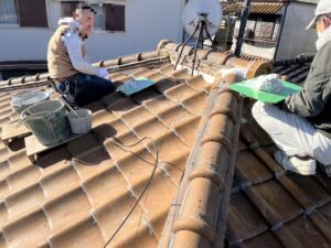 奈良市　戸建て　雨漏り　屋根漆喰　屋根改修　メンテナンス工事　DAITAKU　ダイタク　奈良　生駒