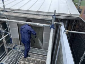 奈良市　戸建て　外壁塗装工事　外壁補修　クラック　高圧水洗浄　DAITAKU　ダイタク　奈良　生駒