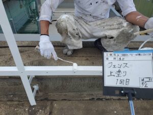 奈良市　小学校　屋上防水改修工事　フェンス塗装工事　DAITAKU　ダイタク　奈良　生駒