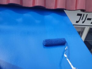 奈良市　店舗　店舗用テント　テントシート　塗装工事　DAITAKU　ダイタク　奈良　生駒