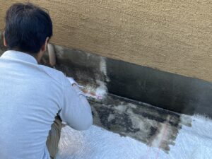 奈良市　戸建て　ベランダ防水　外壁塗装工事　　木部塗装　DAITAKU　ダイタク　奈良　生駒