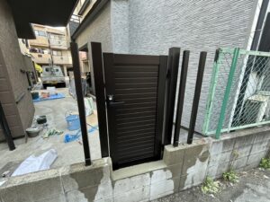 奈良市　戸建て　屋根外壁塗装　外構工事　フェンス工事　DAITAKU　ダイタク　奈良　生駒