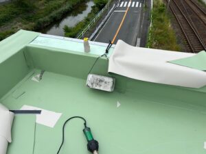 生駒市　商業ビル　防水工事　生駒市　奈良市　大阪市　ダイタク　DAITAKU