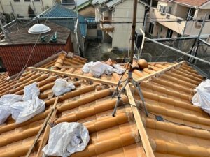 奈良市　戸建て　屋根　外壁塗装　屋根改良工事　生駒市　ダイタク　DAITAKU