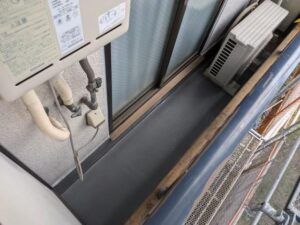 東大阪市　マンション　防水工事　ベランダ　外壁　塗装　生駒市　ダイタク　DAITAKU