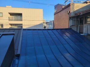 奈良市　戸建て　屋根　塗装　上塗　生駒市　ダイタク　DAITAKU