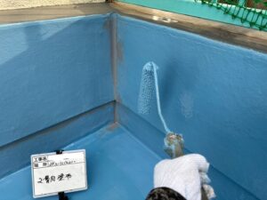 大阪市　保育所　保育園　ハーフバルコニー　バルコニー　防水　塗装　改修工事　生駒市　奈良市　ダイタク　DAITAKU